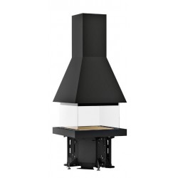 Piazzetta M360 Q Quadrata židinys
